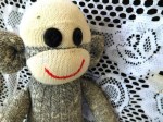 sock monkey 1 face